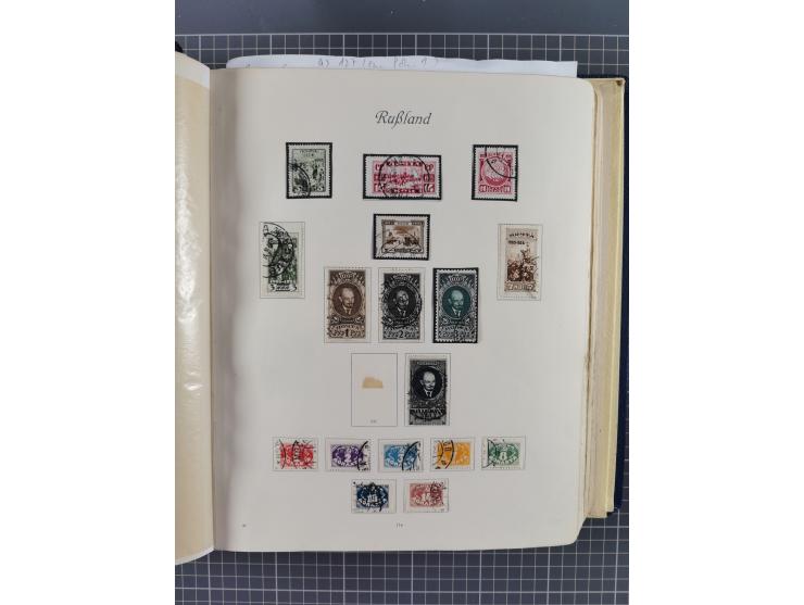 1860/1980 (ca.), mint never hinged/unused and used accumulation with covers, many duplicates and sets from the modern area, a