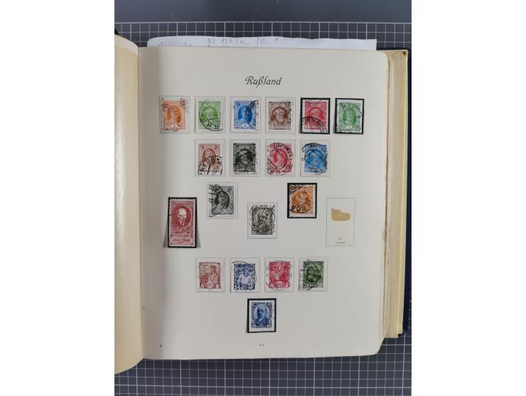 1860/1980 (ca.), mint never hinged/unused and used accumulation with covers, many duplicates and sets from the modern area, a