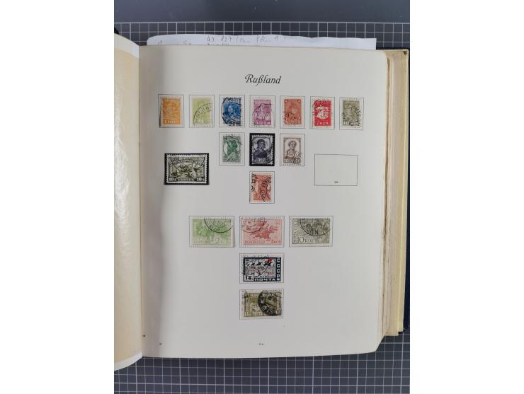 1860/1980 (ca.), mint never hinged/unused and used accumulation with covers, many duplicates and sets from the modern area, a