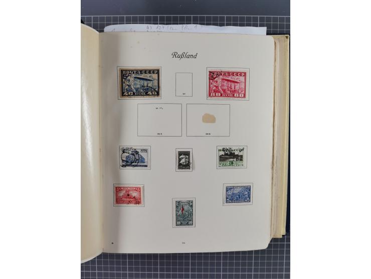 1860/1980 (ca.), mint never hinged/unused and used accumulation with covers, many duplicates and sets from the modern area, a