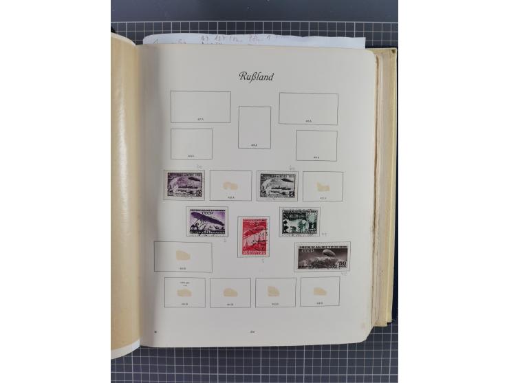 1860/1980 (ca.), mint never hinged/unused and used accumulation with covers, many duplicates and sets from the modern area, a