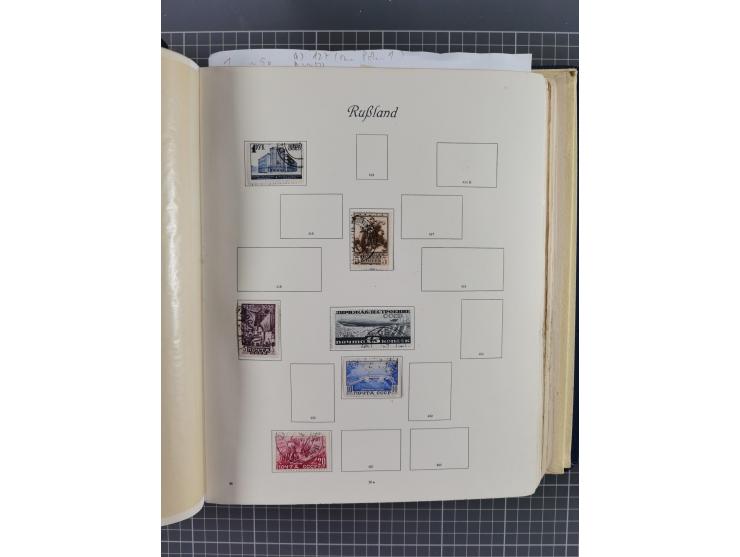 1860/1980 (ca.), mint never hinged/unused and used accumulation with covers, many duplicates and sets from the modern area, a