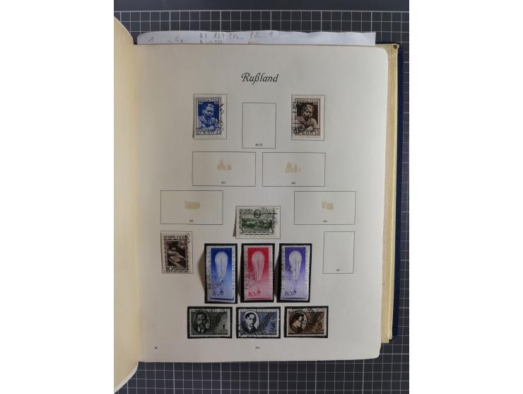 1860/1980 (ca.), mint never hinged/unused and used accumulation with covers, many duplicates and sets from the modern area, a