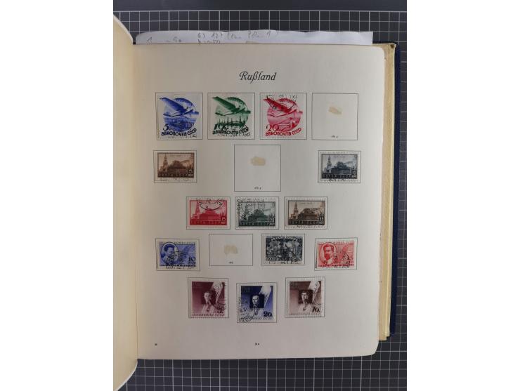 1860/1980 (ca.), mint never hinged/unused and used accumulation with covers, many duplicates and sets from the modern area, a