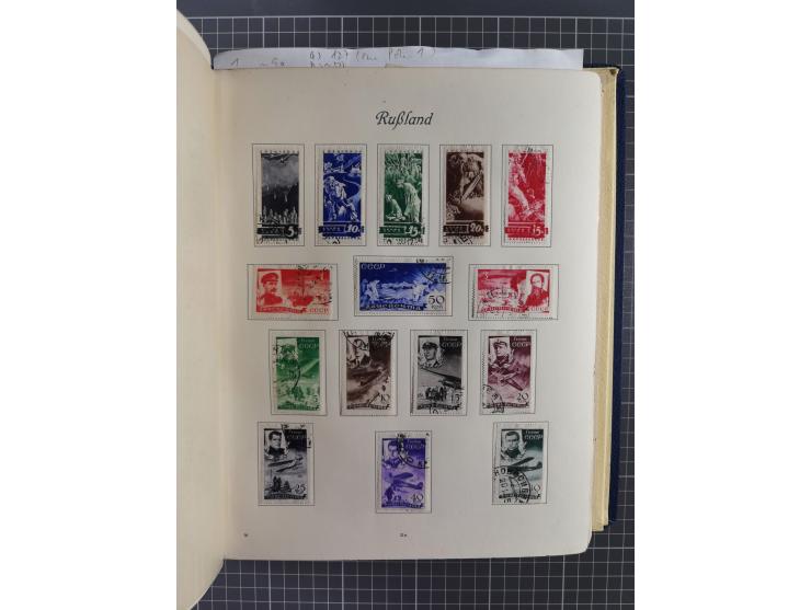 1860/1980 (ca.), mint never hinged/unused and used accumulation with covers, many duplicates and sets from the modern area, a