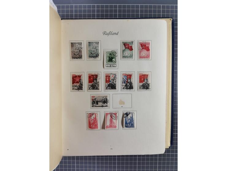 1860/1980 (ca.), mint never hinged/unused and used accumulation with covers, many duplicates and sets from the modern area, a
