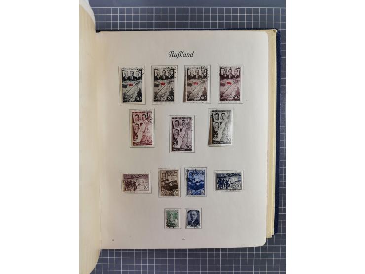 1860/1980 (ca.), mint never hinged/unused and used accumulation with covers, many duplicates and sets from the modern area, a