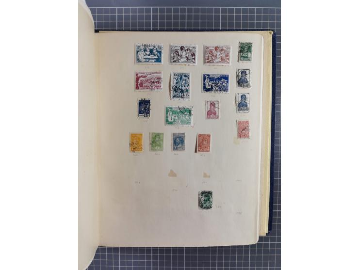 1860/1980 (ca.), mint never hinged/unused and used accumulation with covers, many duplicates and sets from the modern area, a