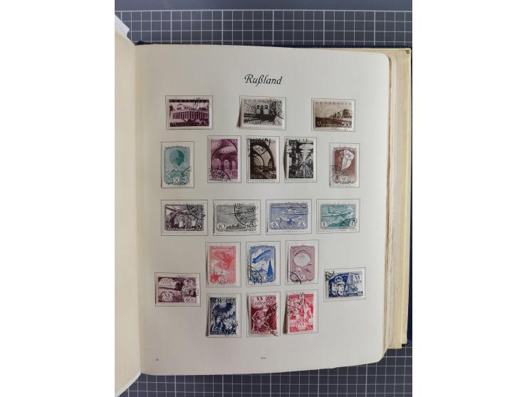 1860/1980 (ca.), mint never hinged/unused and used accumulation with covers, many duplicates and sets from the modern area, a