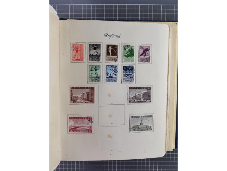 1860/1980 (ca.), mint never hinged/unused and used accumulation with covers, many duplicates and sets from the modern area, a