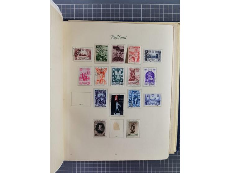 1860/1980 (ca.), mint never hinged/unused and used accumulation with covers, many duplicates and sets from the modern area, a