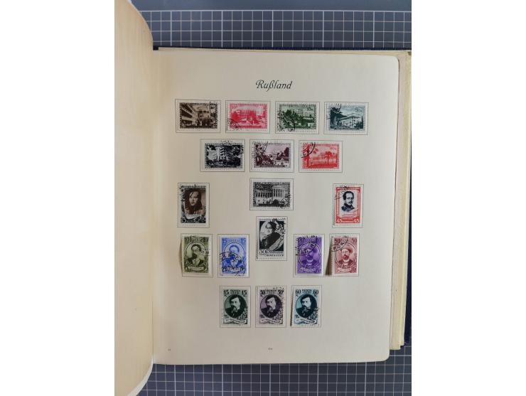 1860/1980 (ca.), mint never hinged/unused and used accumulation with covers, many duplicates and sets from the modern area, a