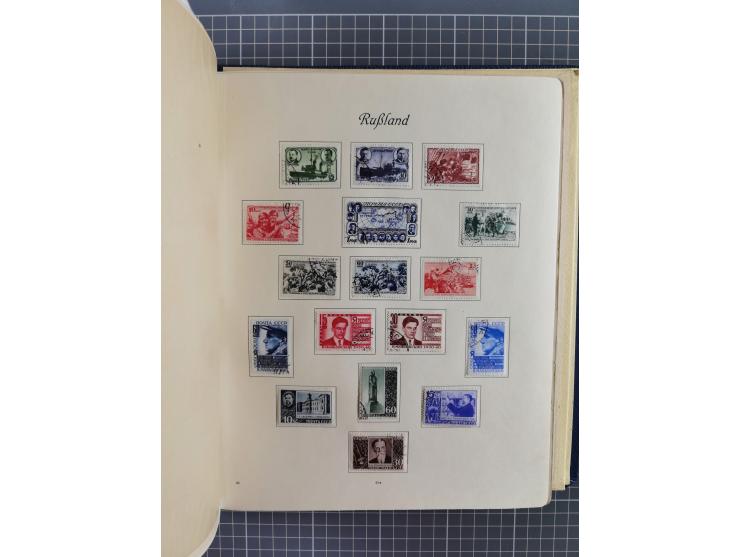 1860/1980 (ca.), mint never hinged/unused and used accumulation with covers, many duplicates and sets from the modern area, a