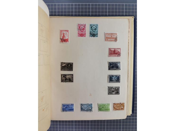 1860/1980 (ca.), mint never hinged/unused and used accumulation with covers, many duplicates and sets from the modern area, a