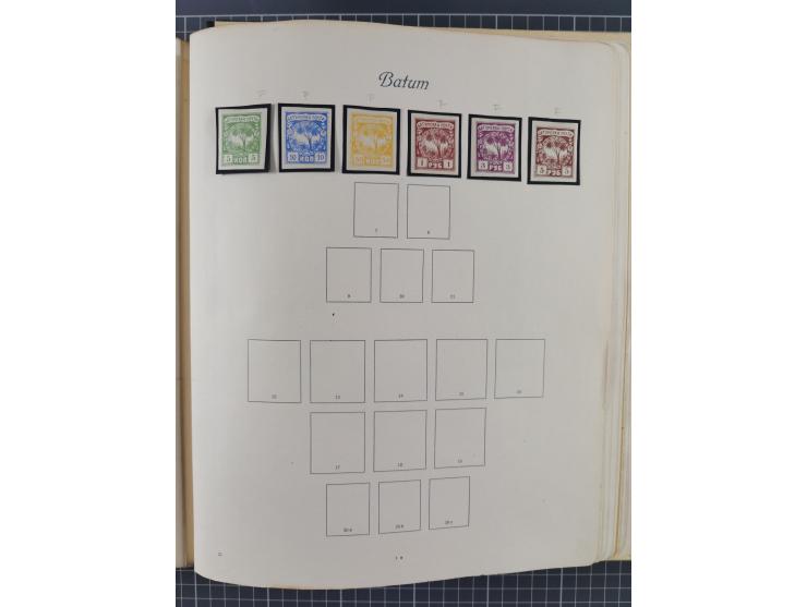 1860/1980 (ca.), mint never hinged/unused and used accumulation with covers, many duplicates and sets from the modern area, a