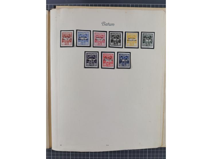 1860/1980 (ca.), mint never hinged/unused and used accumulation with covers, many duplicates and sets from the modern area, a