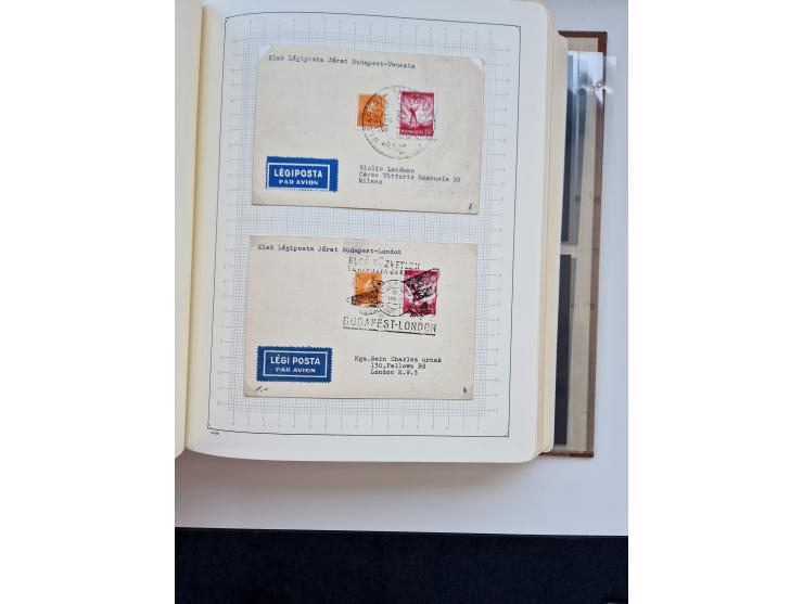 1871/1989 (ca.), large mint never hinged/unused and used collection with covers, well filled in the classics with some duplic