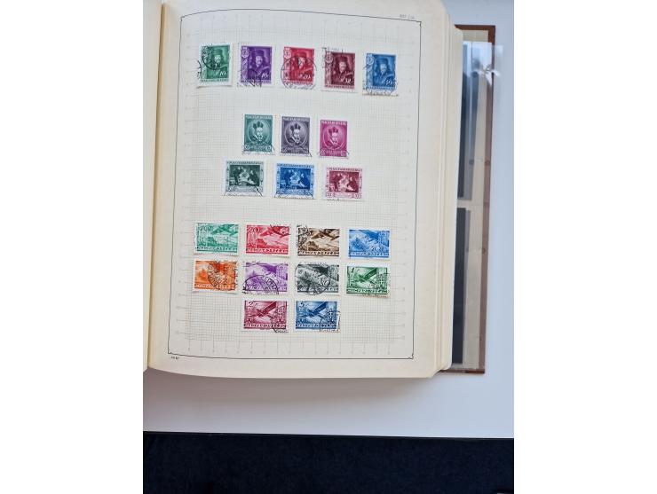 1871/1989 (ca.), large mint never hinged/unused and used collection with covers, well filled in the classics with some duplic