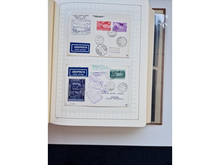 1871/1989 (ca.), large mint never hinged/unused and used collection with covers, well filled in the classics with some duplic