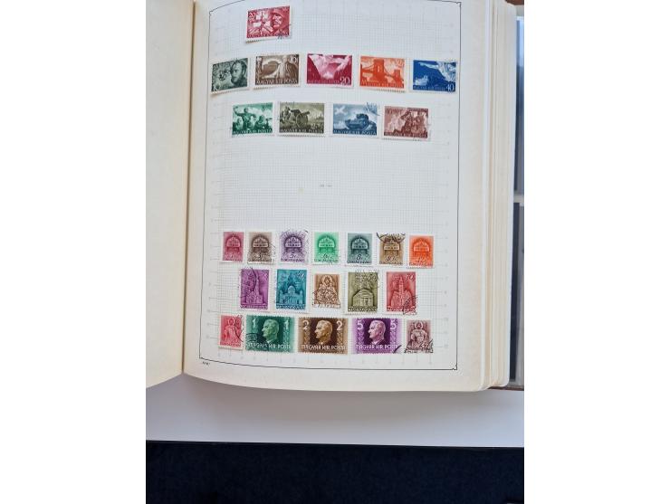 1871/1989 (ca.), large mint never hinged/unused and used collection with covers, well filled in the classics with some duplic