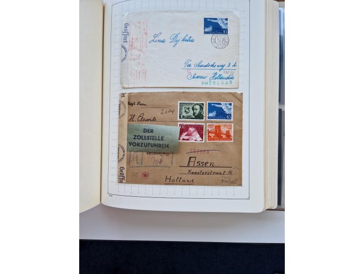 1871/1989 (ca.), large mint never hinged/unused and used collection with covers, well filled in the classics with some duplic