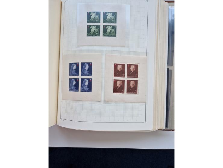 1871/1989 (ca.), large mint never hinged/unused and used collection with covers, well filled in the classics with some duplic