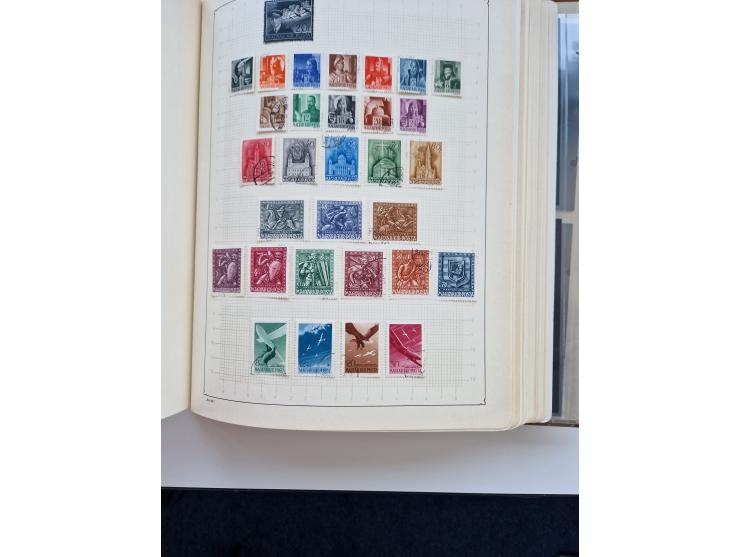 1871/1989 (ca.), large mint never hinged/unused and used collection with covers, well filled in the classics with some duplic