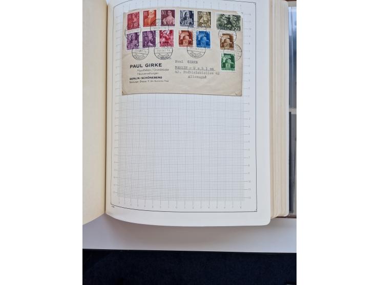 1871/1989 (ca.), large mint never hinged/unused and used collection with covers, well filled in the classics with some duplic
