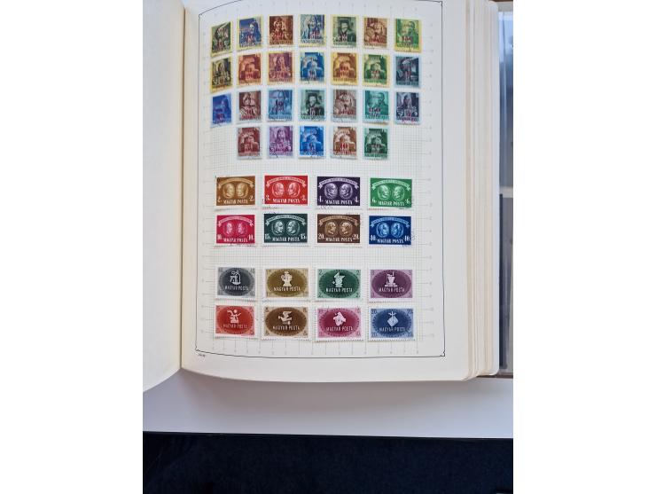 1871/1989 (ca.), large mint never hinged/unused and used collection with covers, well filled in the classics with some duplic