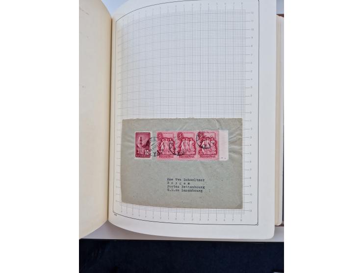 1871/1989 (ca.), large mint never hinged/unused and used collection with covers, well filled in the classics with some duplic