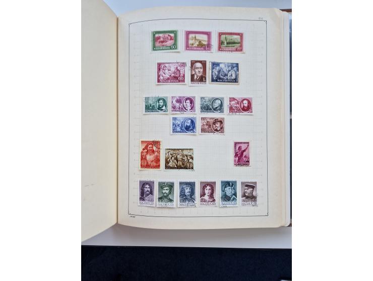 1871/1989 (ca.), large mint never hinged/unused and used collection with covers, well filled in the classics with some duplic