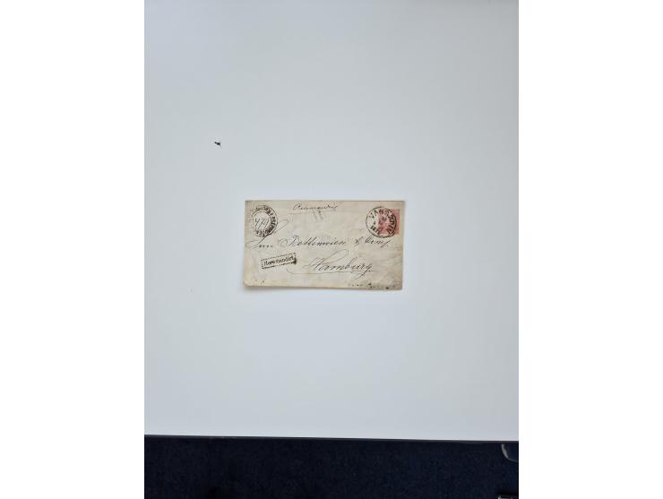 1871/1989 (ca.), large mint never hinged/unused and used collection with covers, well filled in the classics with some duplic