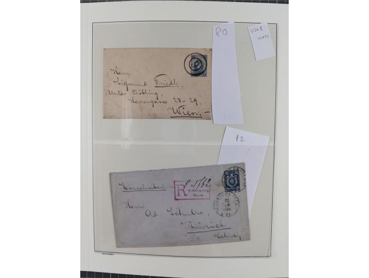 1868/1985 (ca.), attractive group of covers, including Russian Levant, strength before the 1940s, with over 250 postal statio