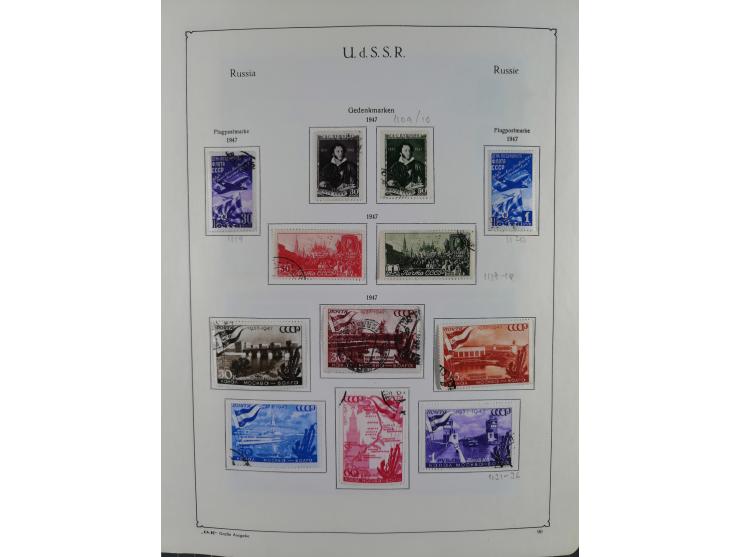 1938/54, mint never hinged/unused and used collection with covers, some better sets and items with souvenir sheets Mi.-Nr. Bl