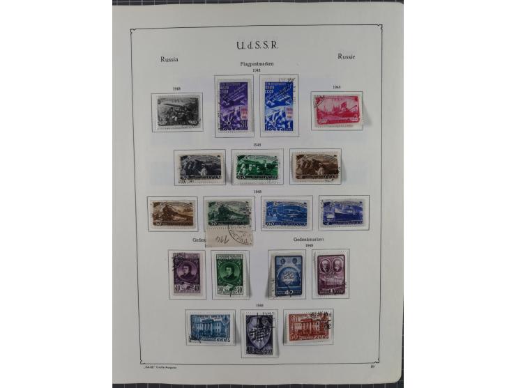 1938/54, mint never hinged/unused and used collection with covers, some better sets and items with souvenir sheets Mi.-Nr. Bl