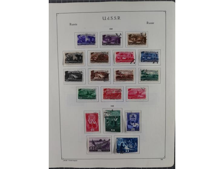 1938/54, mint never hinged/unused and used collection with covers, some better sets and items with souvenir sheets Mi.-Nr. Bl