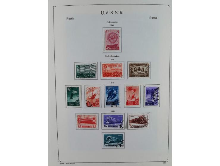 1938/54, mint never hinged/unused and used collection with covers, some better sets and items with souvenir sheets Mi.-Nr. Bl