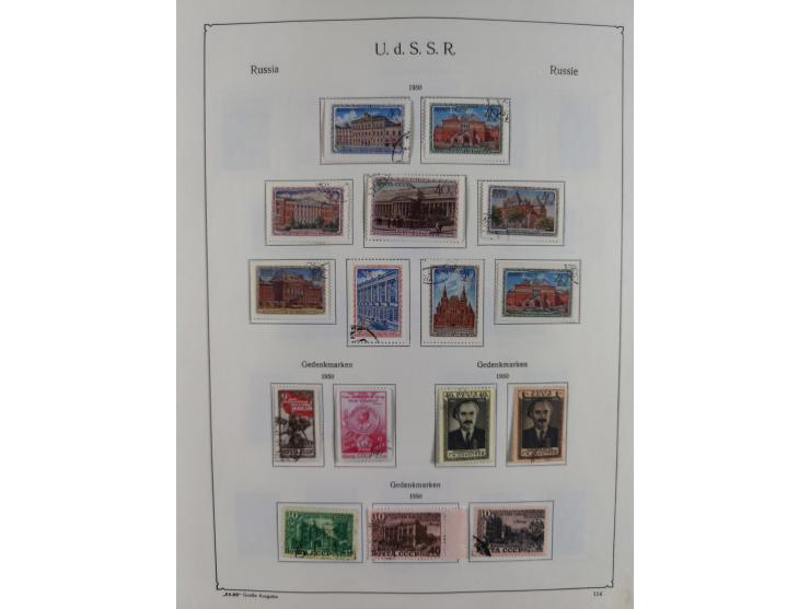 1938/54, mint never hinged/unused and used collection with covers, some better sets and items with souvenir sheets Mi.-Nr. Bl