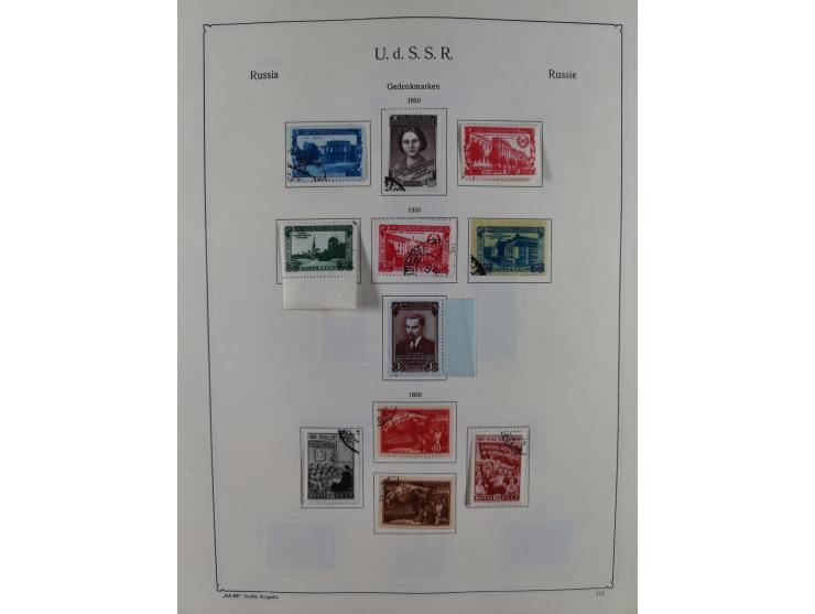 1938/54, mint never hinged/unused and used collection with covers, some better sets and items with souvenir sheets Mi.-Nr. Bl