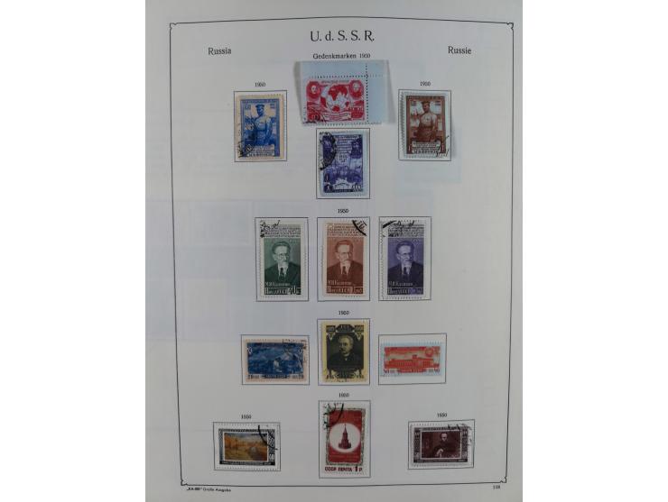 1938/54, mint never hinged/unused and used collection with covers, some better sets and items with souvenir sheets Mi.-Nr. Bl