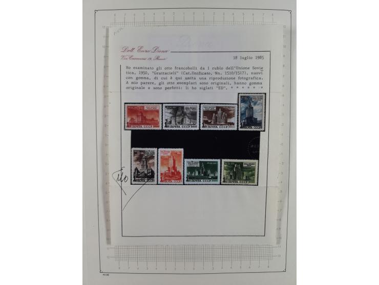 1938/54, mint never hinged/unused and used collection with covers, some better sets and items with souvenir sheets Mi.-Nr. Bl