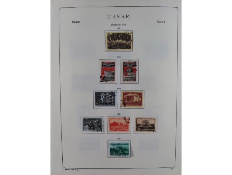 1938/54, mint never hinged/unused and used collection with covers, some better sets and items with souvenir sheets Mi.-Nr. Bl