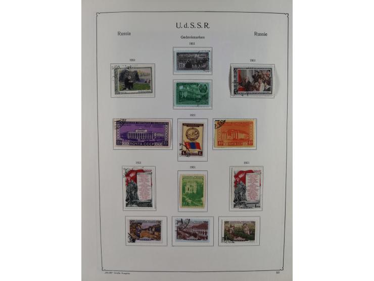 1938/54, mint never hinged/unused and used collection with covers, some better sets and items with souvenir sheets Mi.-Nr. Bl