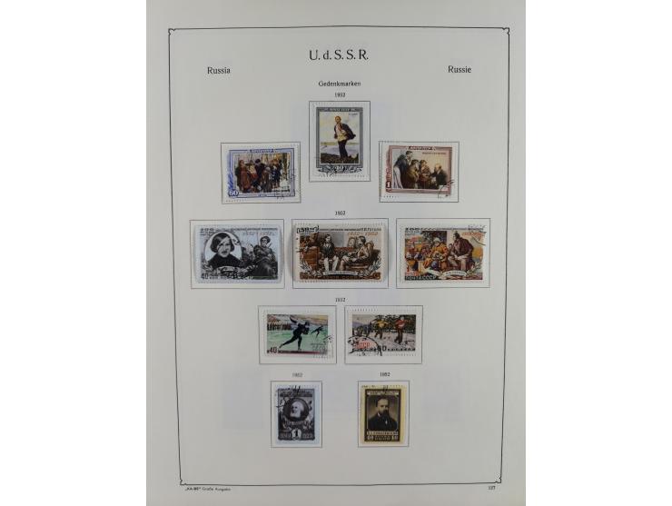 1938/54, mint never hinged/unused and used collection with covers, some better sets and items with souvenir sheets Mi.-Nr. Bl