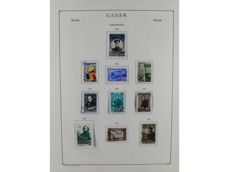 1938/54, mint never hinged/unused and used collection with covers, some better sets and items with souvenir sheets Mi.-Nr. Bl