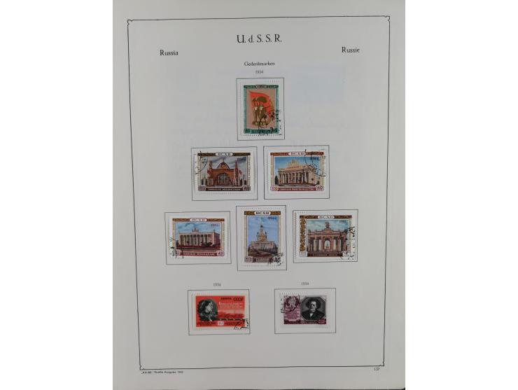 1938/54, mint never hinged/unused and used collection with covers, some better sets and items with souvenir sheets Mi.-Nr. Bl