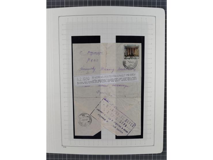 1938/54, mint never hinged/unused and used collection with covers, some better sets and items with souvenir sheets Mi.-Nr. Bl