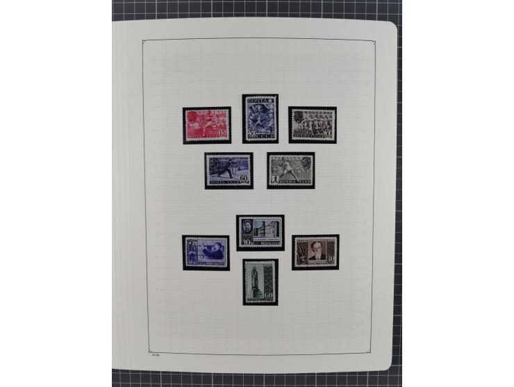 1938/54, mint never hinged/unused and used collection with covers, some better sets and items with souvenir sheets Mi.-Nr. Bl