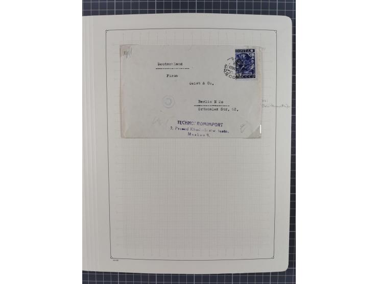 1938/54, mint never hinged/unused and used collection with covers, some better sets and items with souvenir sheets Mi.-Nr. Bl