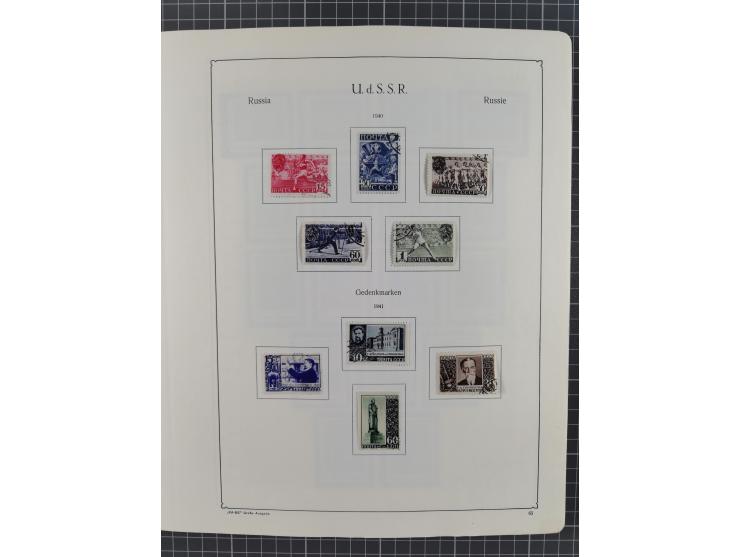 1938/54, mint never hinged/unused and used collection with covers, some better sets and items with souvenir sheets Mi.-Nr. Bl